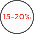 Ежегодный рост бизнеса на 15-20%